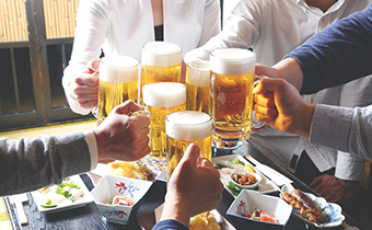 半年に1回 交流会を開催イメージ