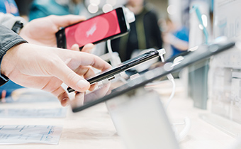 モバイル端末・携帯機器紹介イメージ